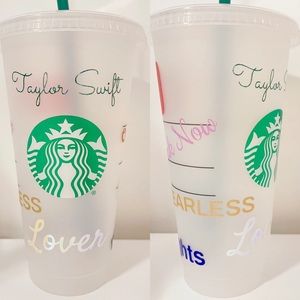 Custom Taylor Swift Starbucks Cup